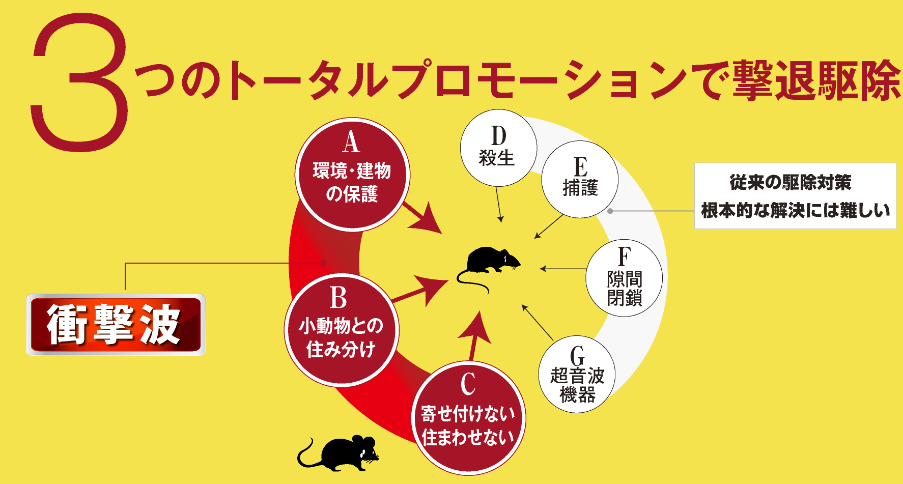  3つのトータルプロモーション